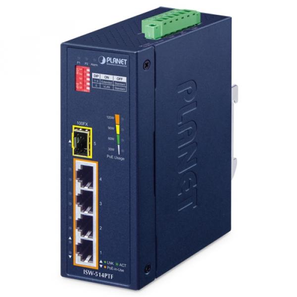 4T ISW-514PTF Planet PoE switch [19442]