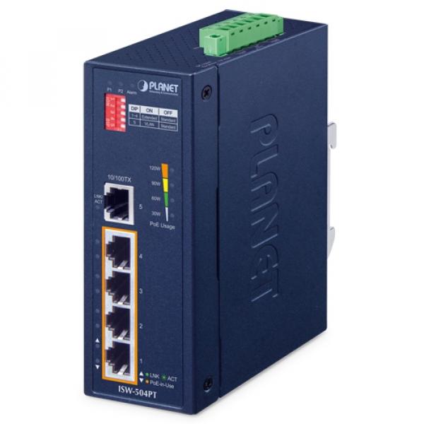 5T ISW-504PT Planet PoE switch [19473]