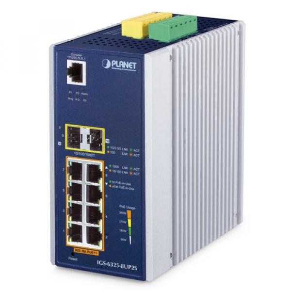 8T2X IGS-6325-8UP2S Planet PoE switch [19492]