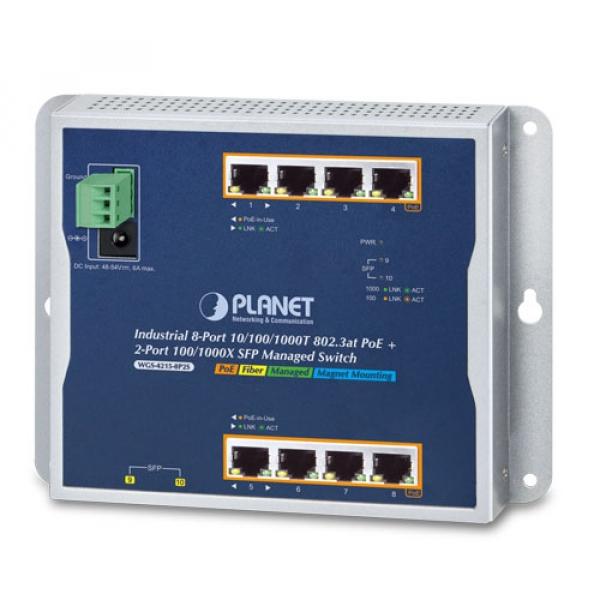 8T WGS-4215-8P2S Planet PoE switch [19500]