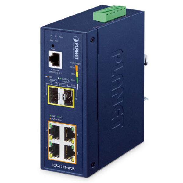 4T IGS-5225-4P2S Planet PoE switch [19508]