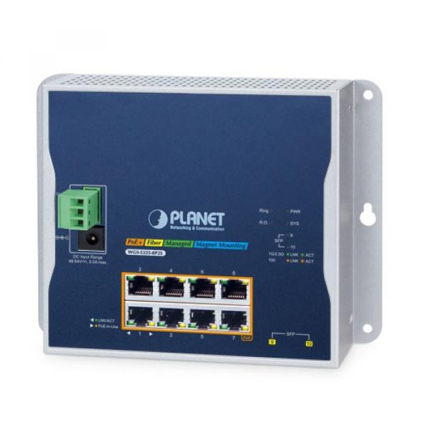 8T WGS-5225-8P2S Planet PoE switch [19527]
