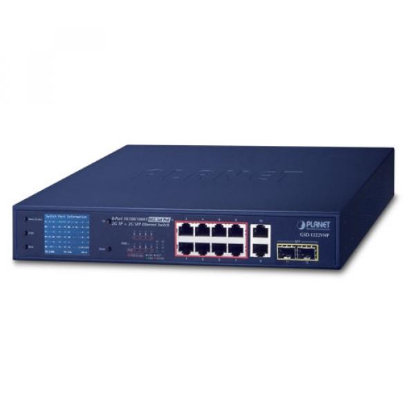 GSD-1222VHP PlanetPoE switch [19600]
