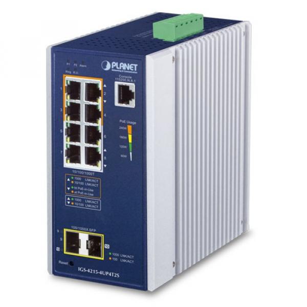 8T2X IGS-4215-4UP4T2S Planet PoE switch [19634]