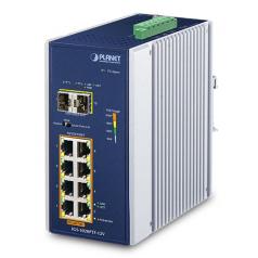 8T IGS-1020PTF-12V Planet PoE switch [19643]