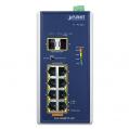 8T IGS-1020PTF-12V Planet PoE switch [19643]-a