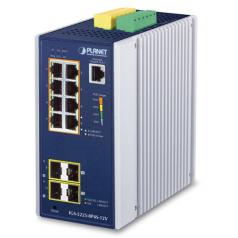 8T IGS-5225-8P4S-12V Planet PoE switch [19678]