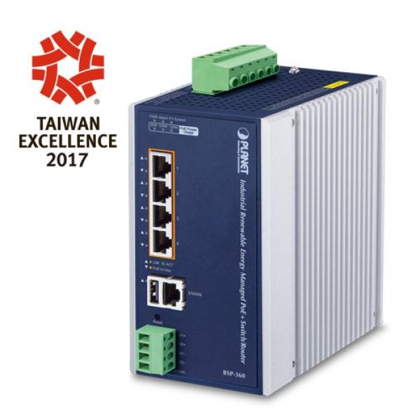 5T BSP-360 Planet PoE switch [19687]