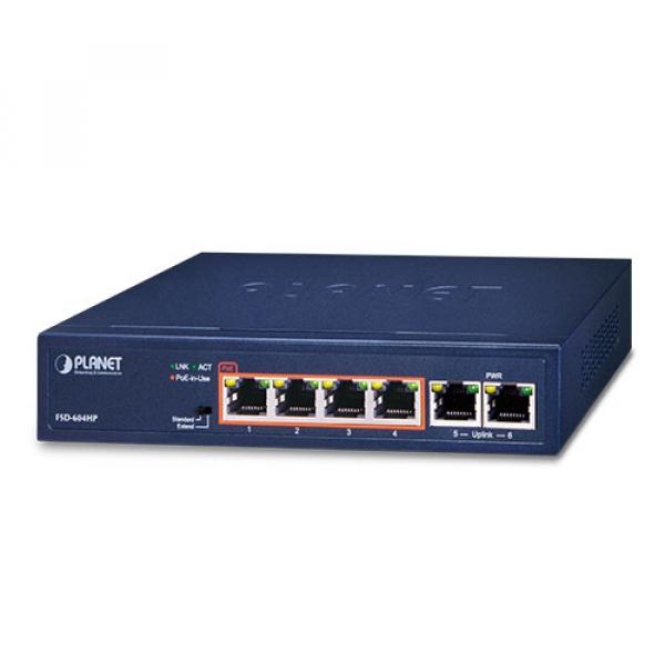 FSD-604HP PlanetPoE switch [19832]