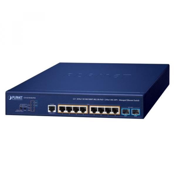 8T2X GS-4210-8UP2X PlanetPoE switch [19935]